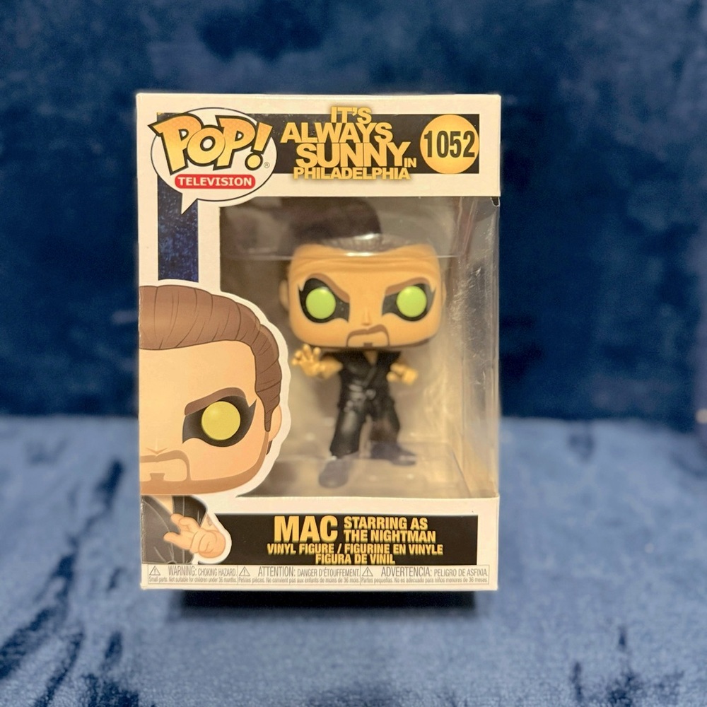 SOLD Funko Pop! Always Sunny in Philly Mac as The Nightman #1052 Vaulted